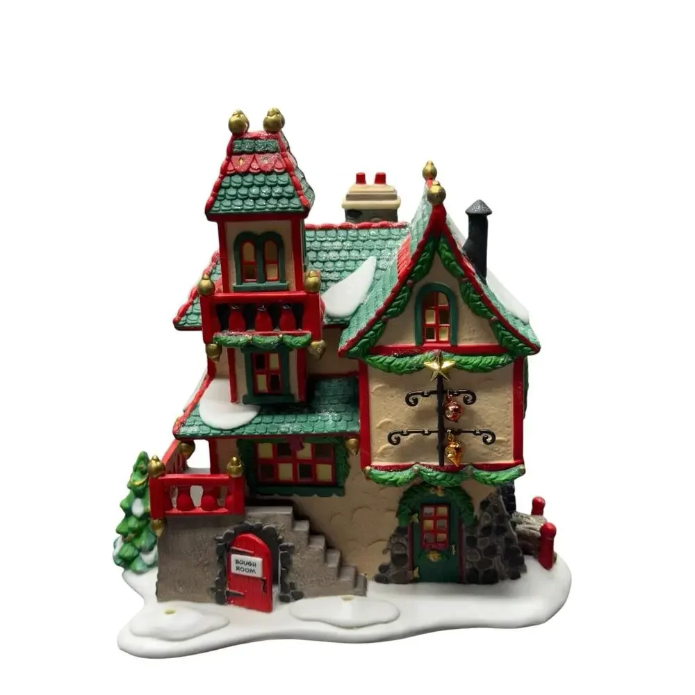 Dept 56 North Pole Series Glass Ornament Works 56396 Retired